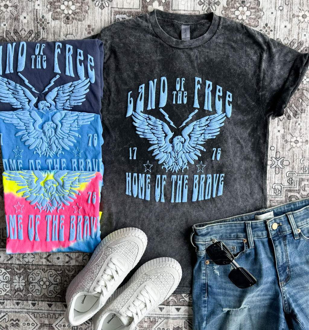 Land of the Free (Mineral Wash Tee) CLOSING 5/3