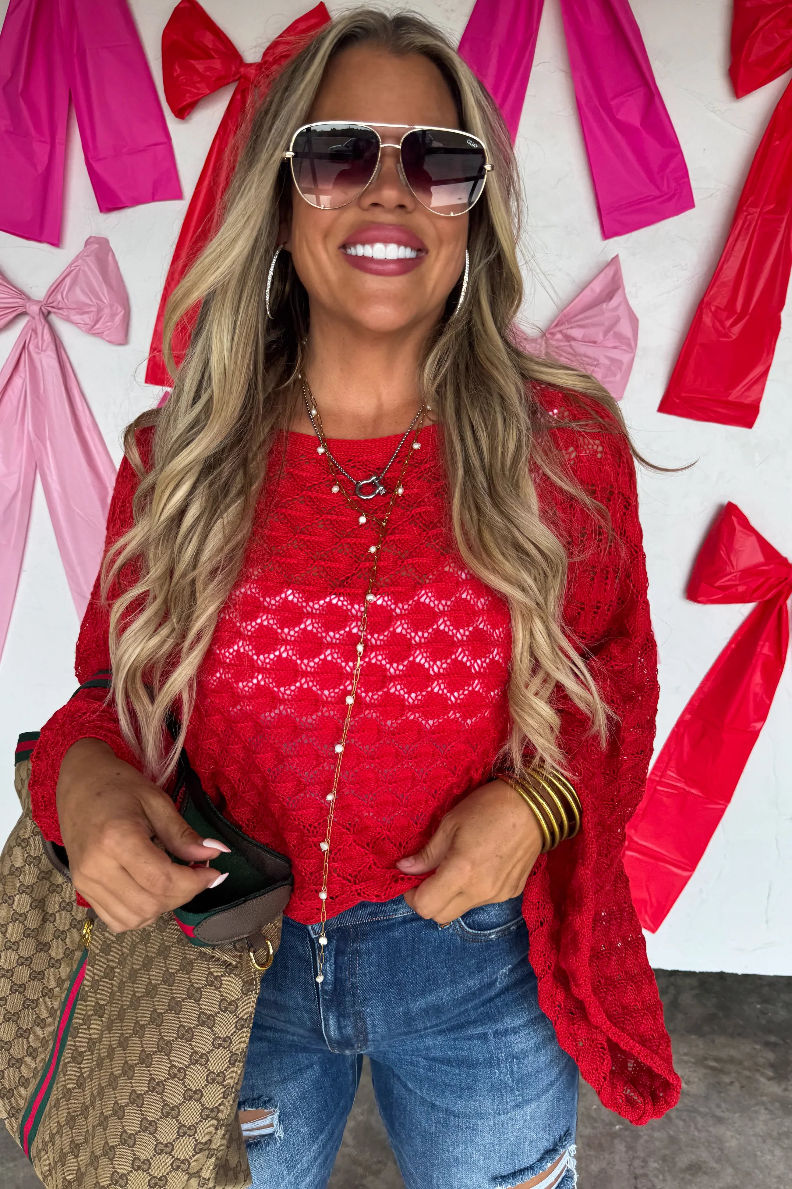 Winter Free Spirit Bell Sleeve Top