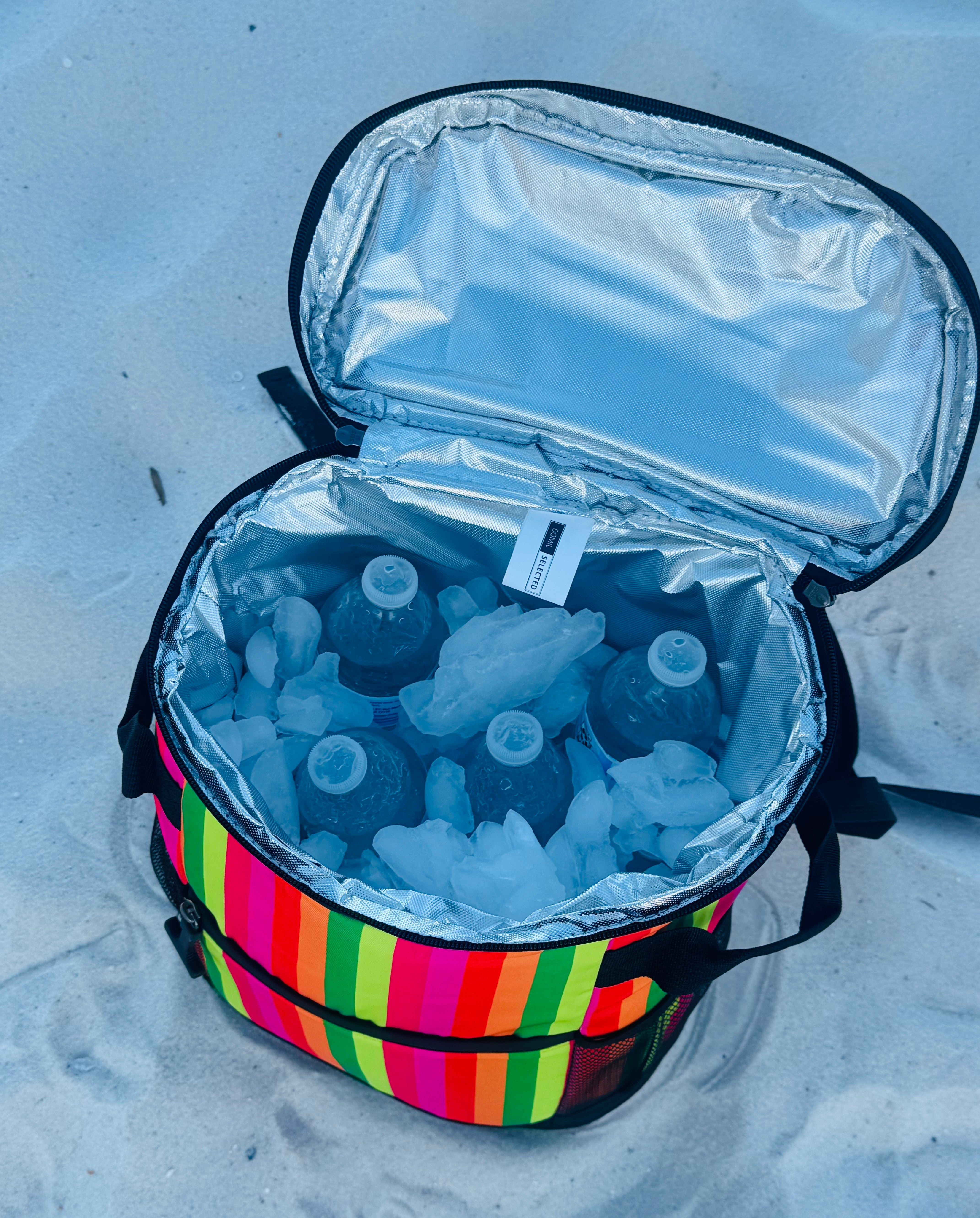 RTS Striped Cherry Backpack Cooler