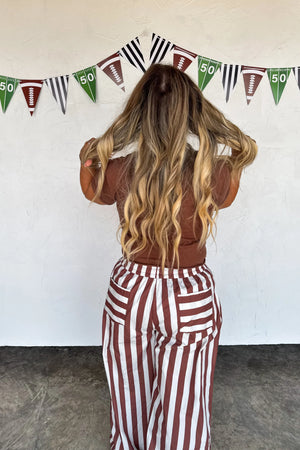 Tailgate Stripe Boxer Pants