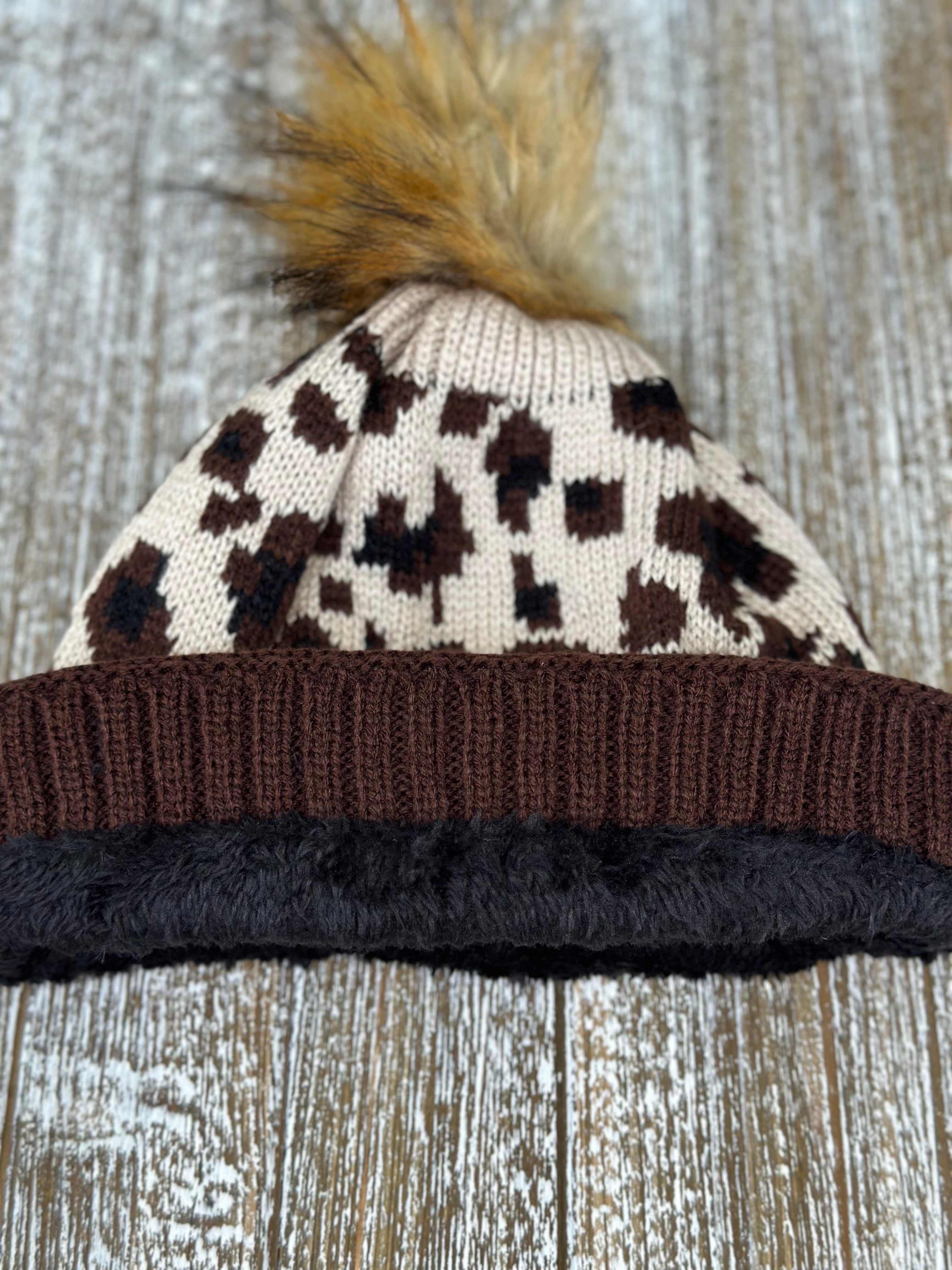 "Wild Thing" Pom Beanie