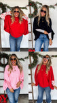 Holiday Meg Pullover Poncho