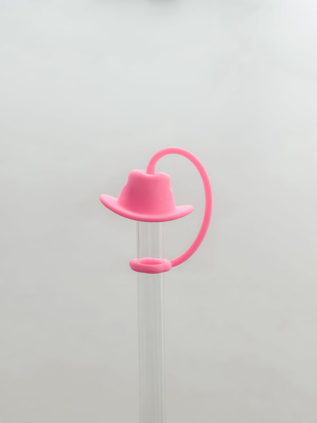 Straw Cover 10MM "Pink Hat"