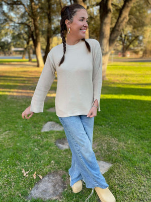 Skimming The Surface Sweater in Four Colors