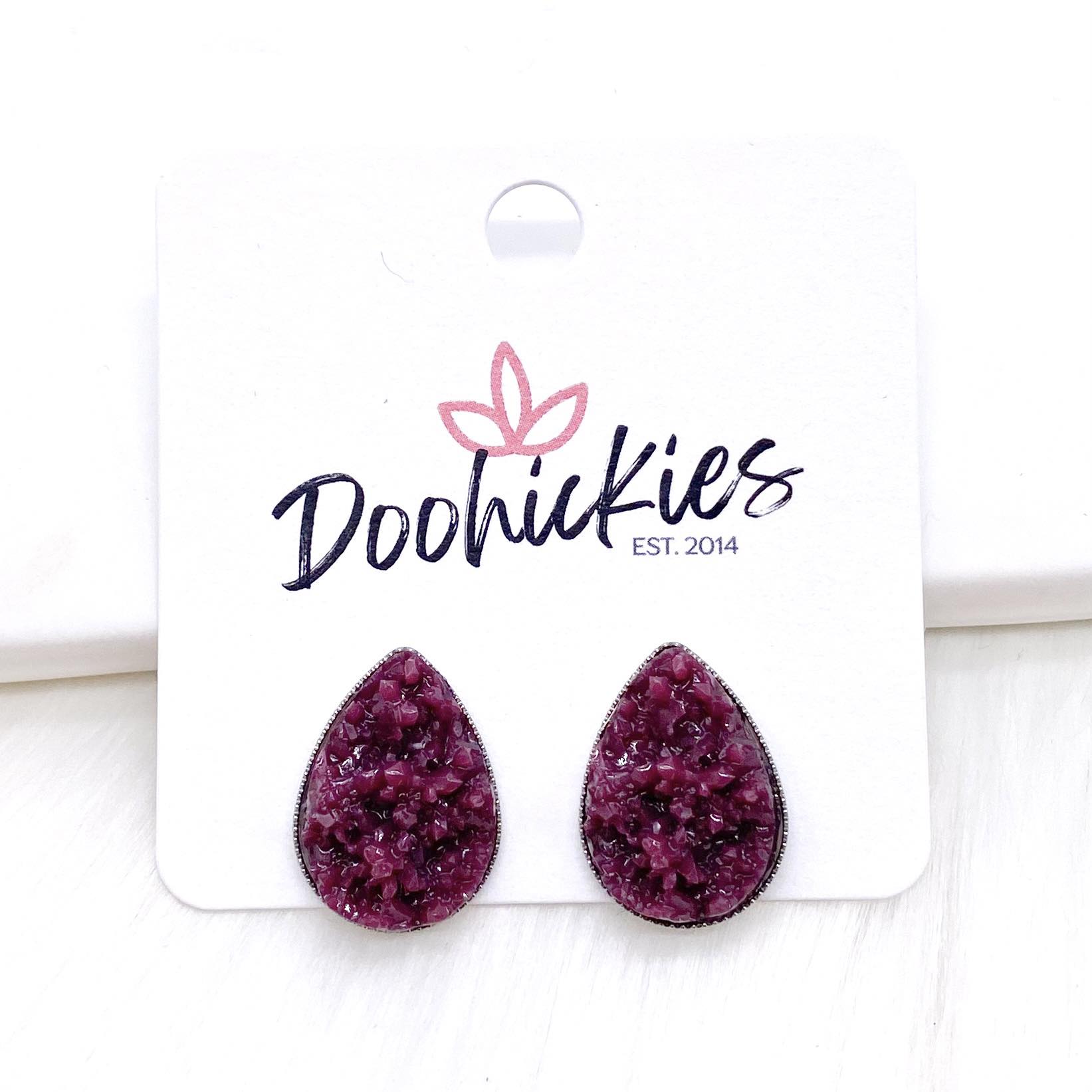 Big as Texas Autumn Teardrops -Earrings