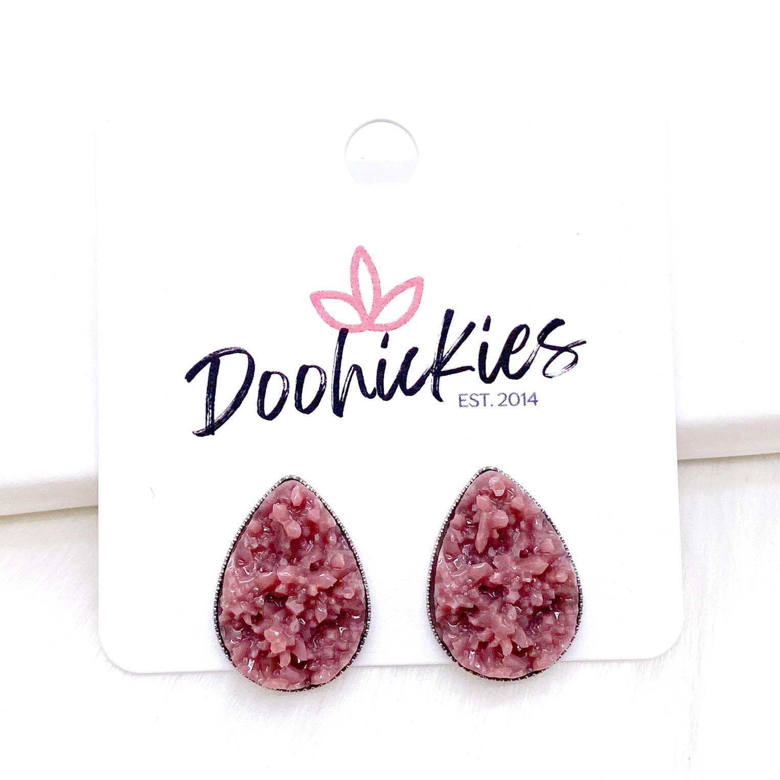 Big as Texas Autumn Teardrops -Earrings