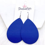 2.5" Royal Blue Baby Chopper -Earrings