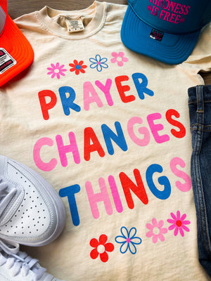 Prayer Changes Things Graphic Tee