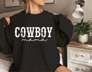 Cowboy Mama Tee or Sweatshirt