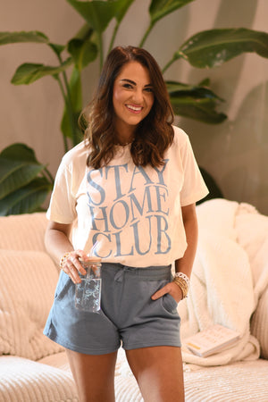 Stay Home Club Tee