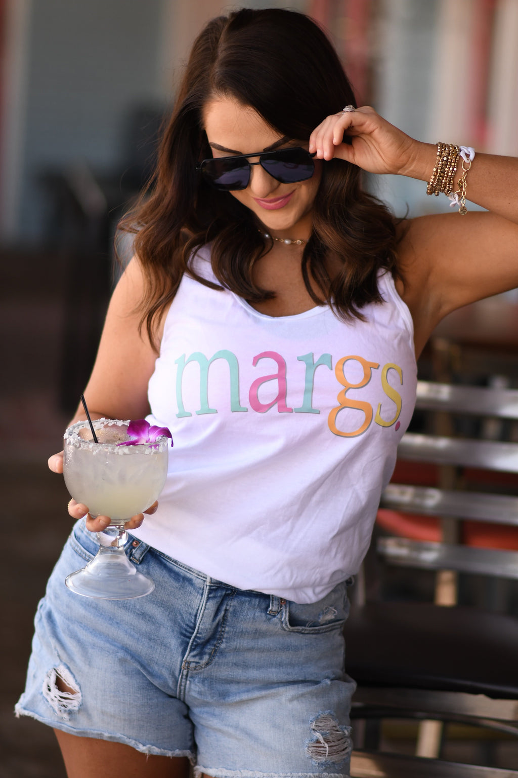 Colorful Margs Tank