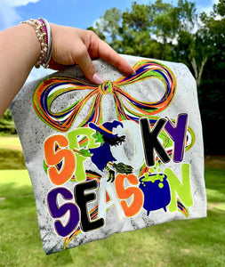 Spooky Season Bow with Witch Tee or Sweatshirt