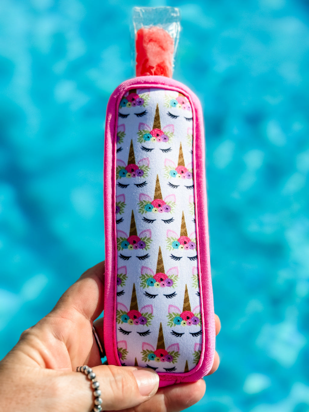 Neoprene Popsicle Holder " Unicorn