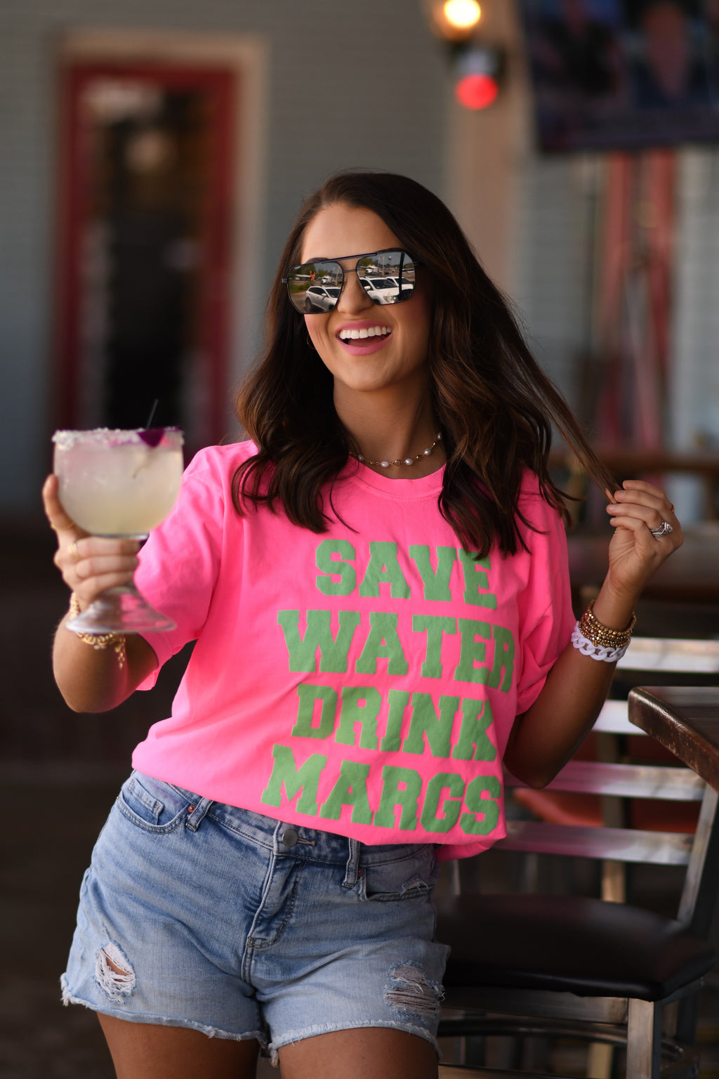 Save Water Drink Margs Tee