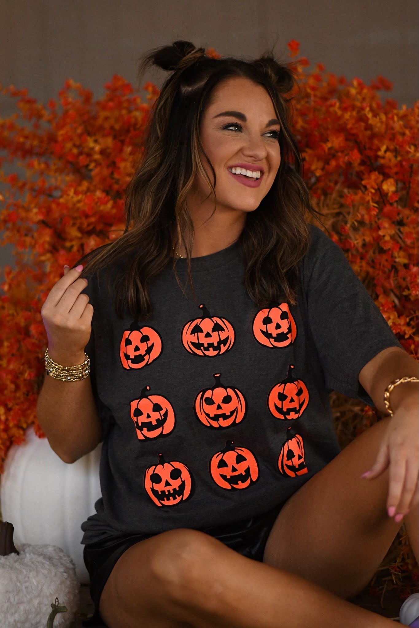 **SALE** RTS Neon Jack-O-Lantern Tee