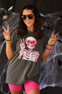 Peace Skelly Tee