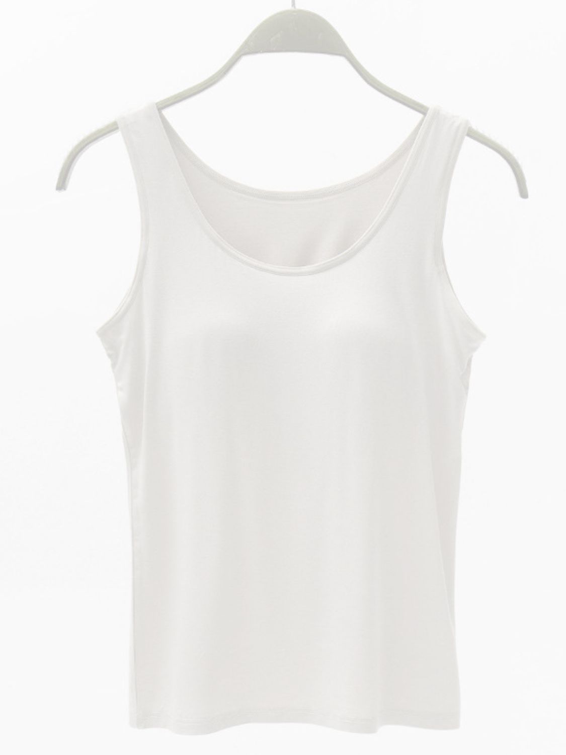 Wide Strap Modal Tank with Bra