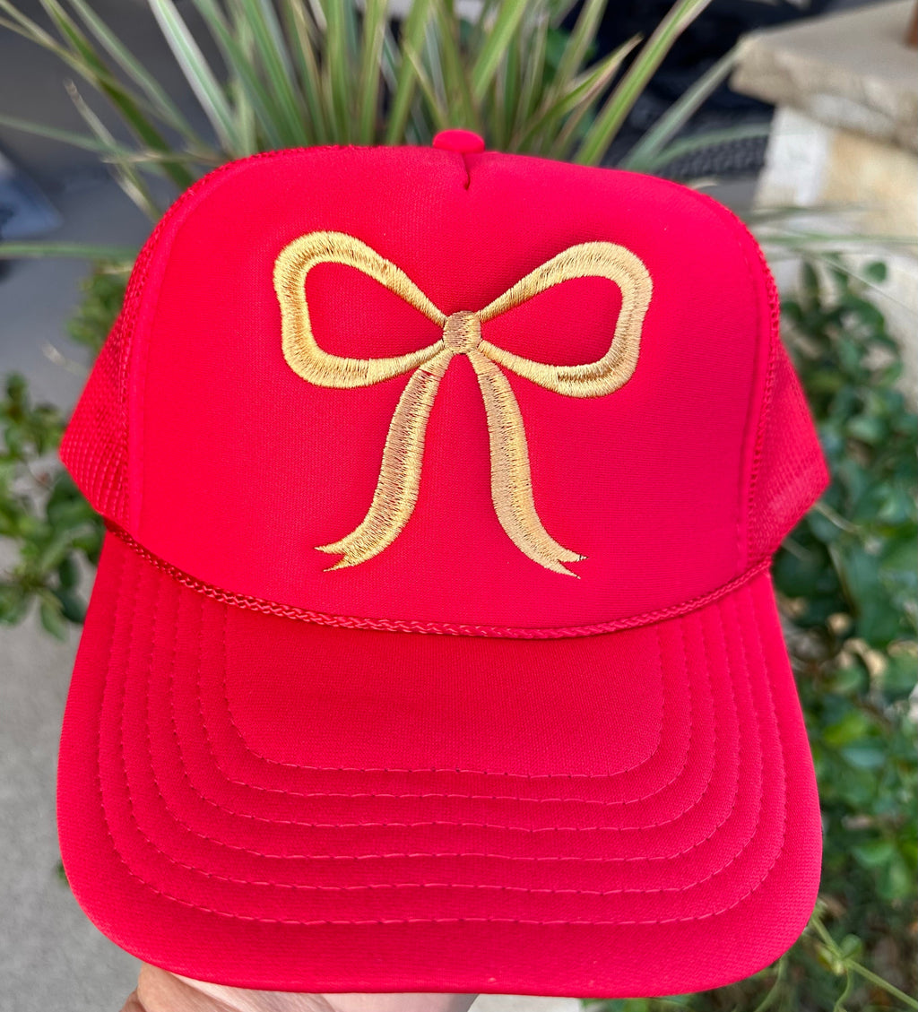 Coquette Embroidery Hat