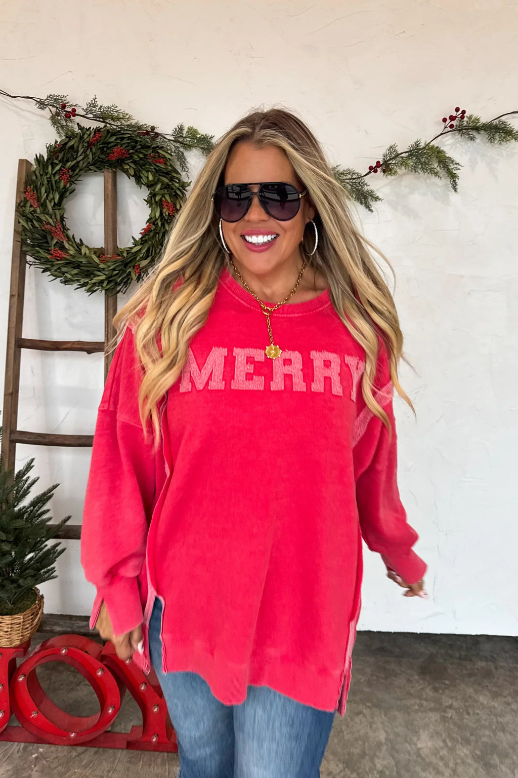 Classic Crew Pullover Merry