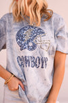 Disco Cowboys Helmet Acid Tee