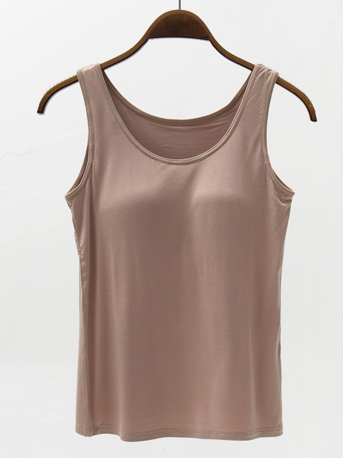 Wide Strap Modal Tank with Bra