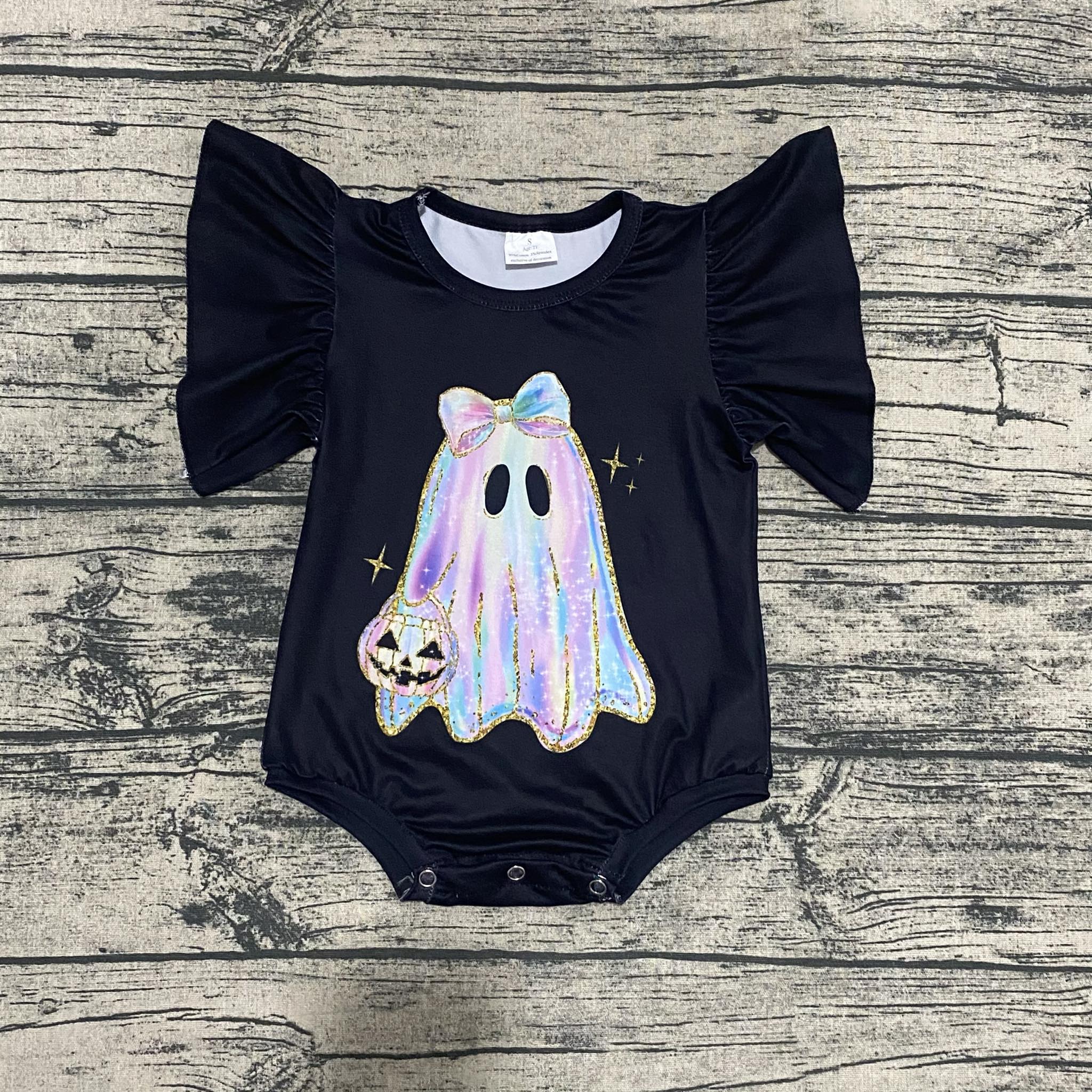Iridescent Ghost Flutter Leotard
