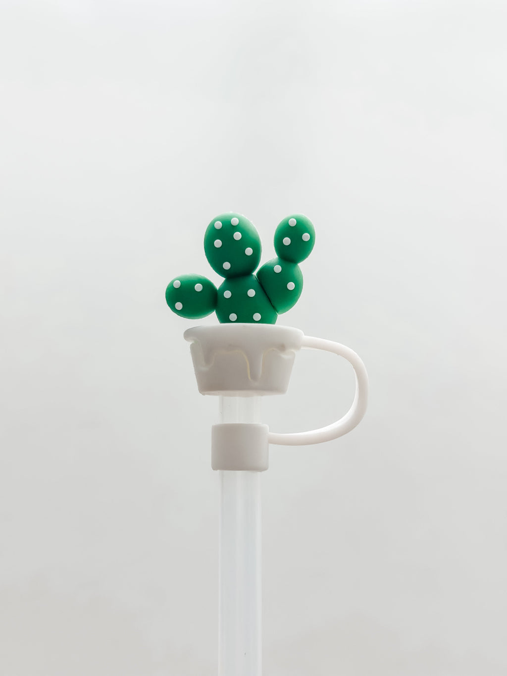 Straw Cover "Green Cactus"