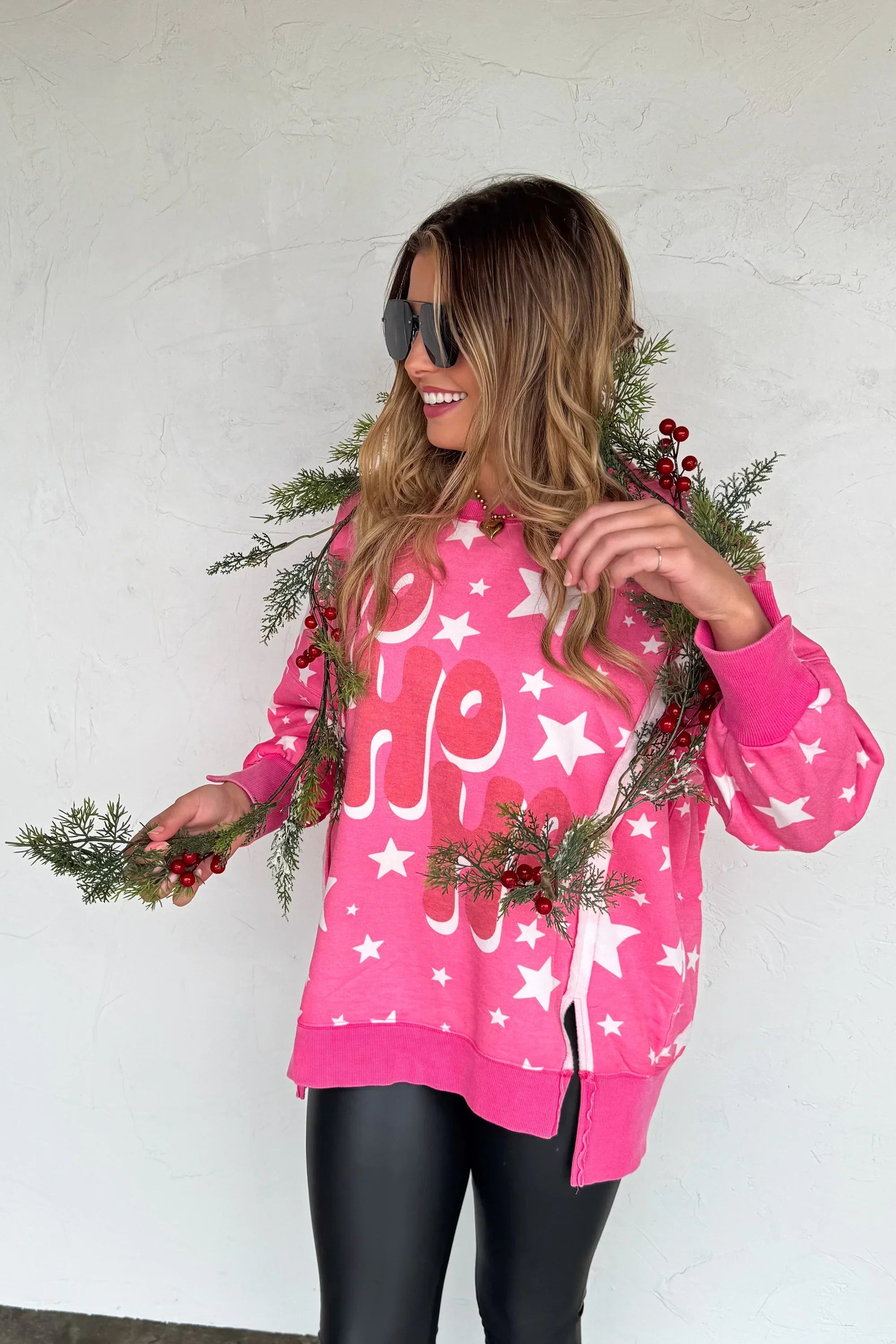 Classic Crew Pullover Ho Ho Ho
