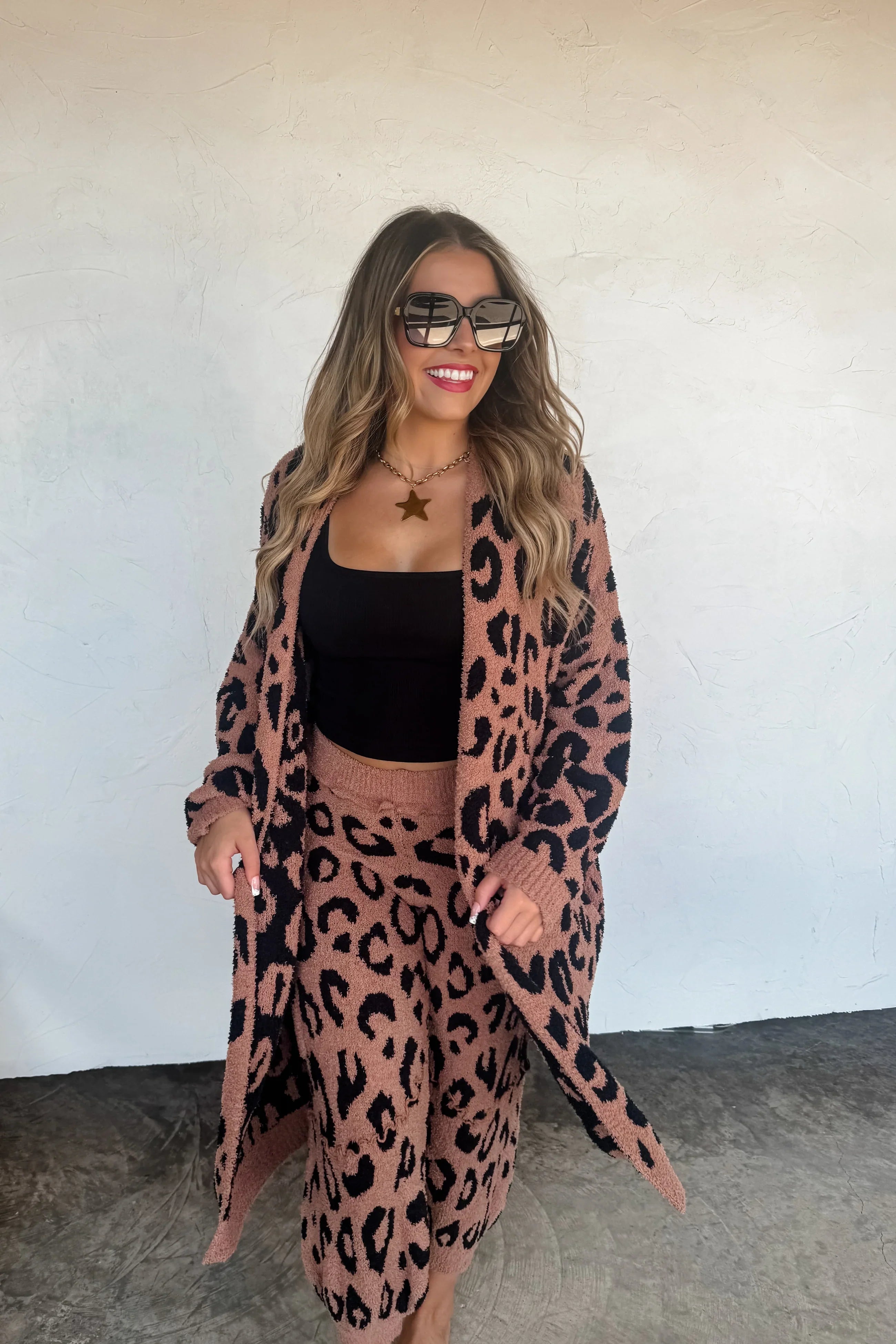 Lightning & Cheetah Cloud Lounge Pants