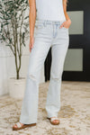 Alyse Mid Rise Destroy & Fray Hem Bootcut (Judy Blue)