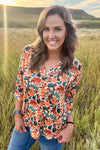 HARVEST TRAIL TOP (Size Large)