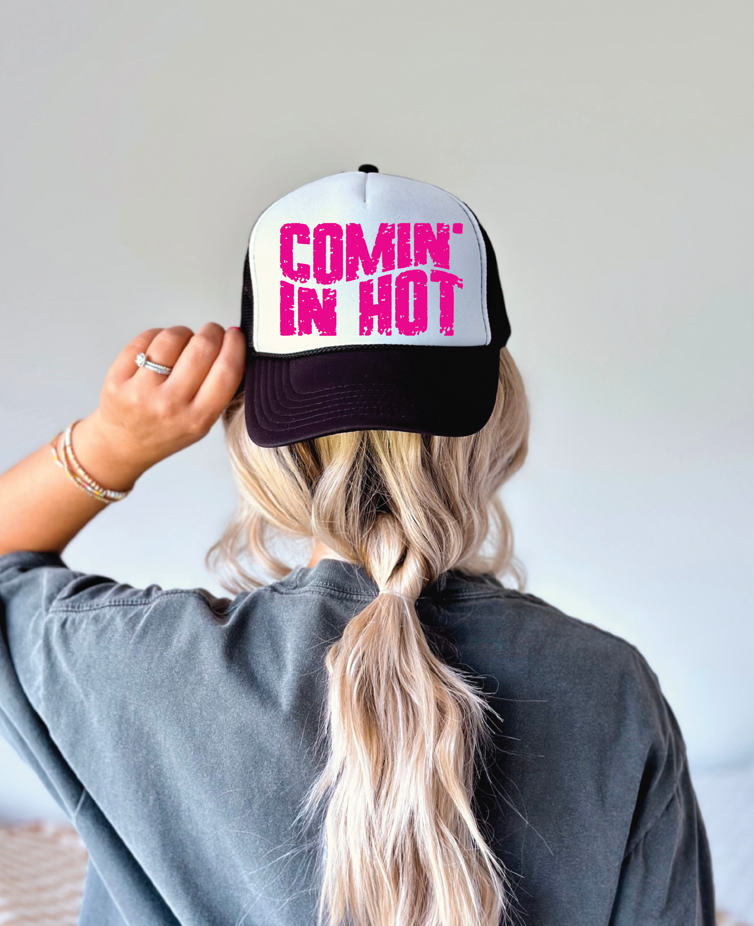 Comin In Hot Trucker Hat