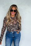 Camo & Cheetah Dress it Up Mesh Top