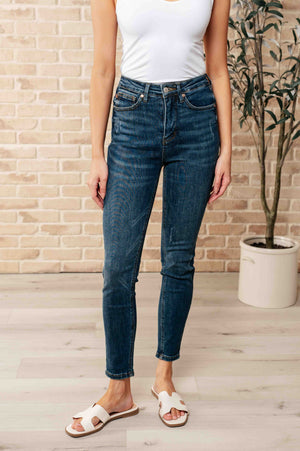 Cora High Rise Control Top Skinny Jeans (Judy Blue)