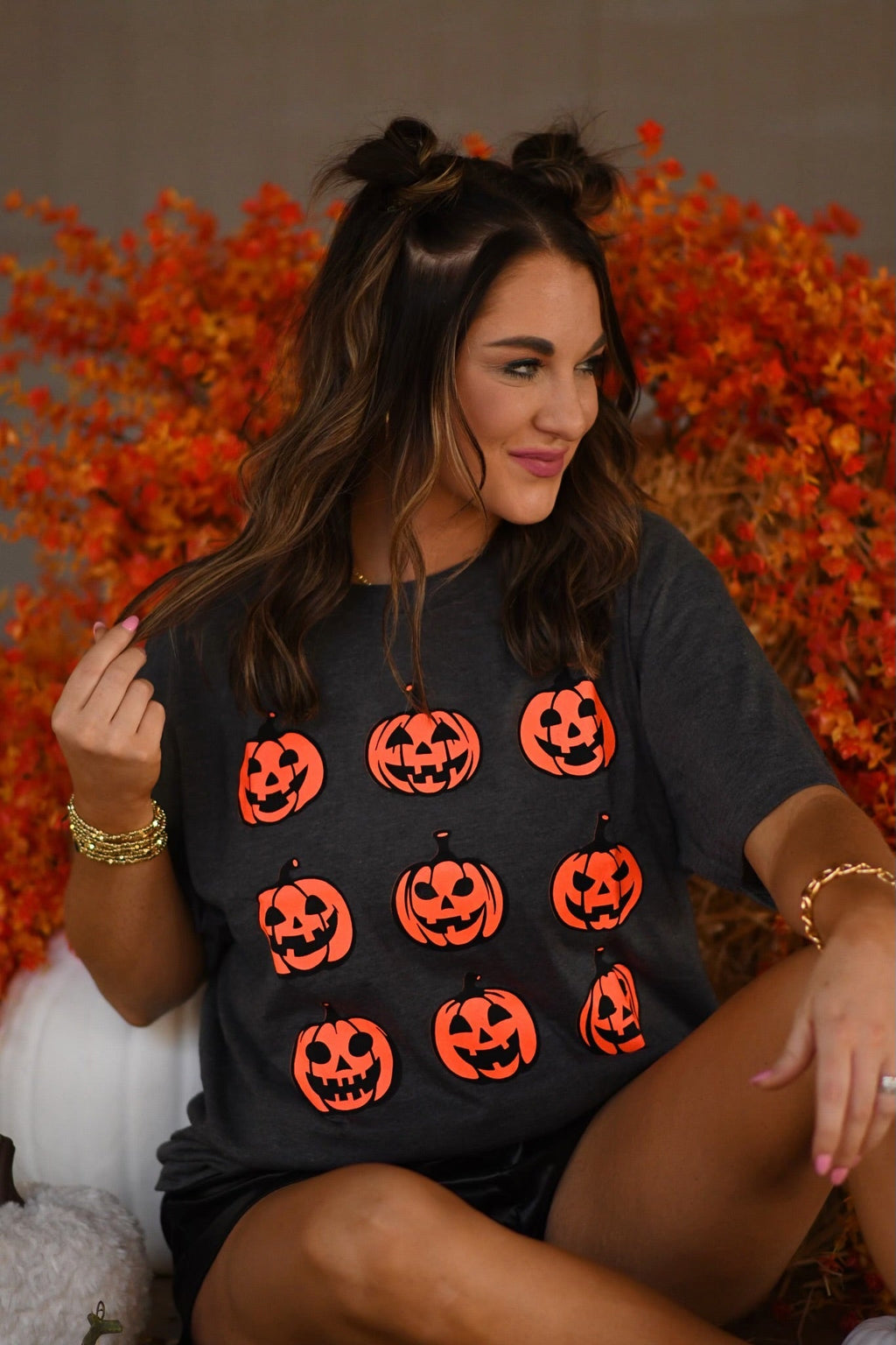 **SALE** RTS Neon Jack-O-Lantern Tee