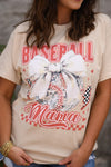 Baseball Mama Disco Tee (Delta)