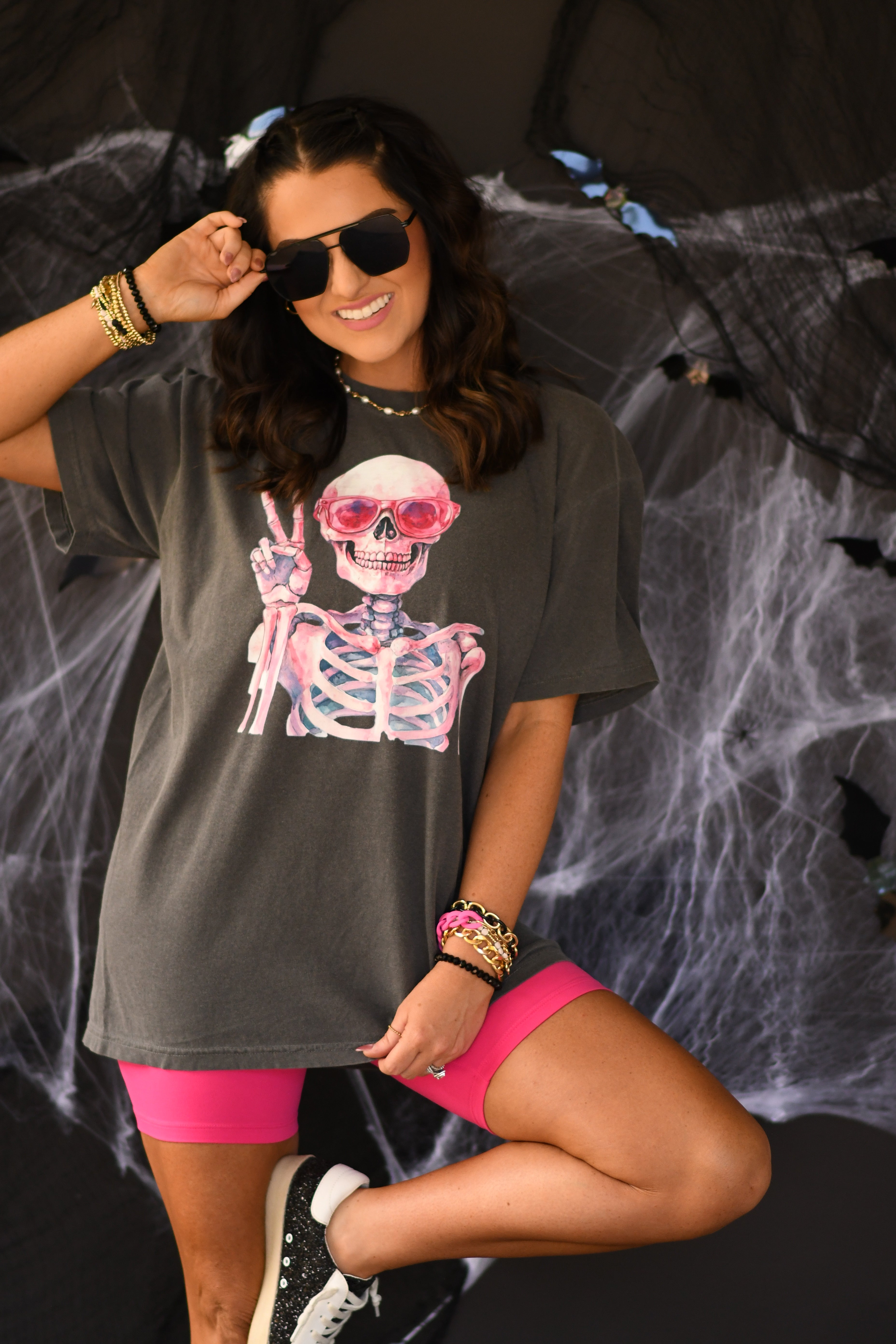 Peace Skelly Tee