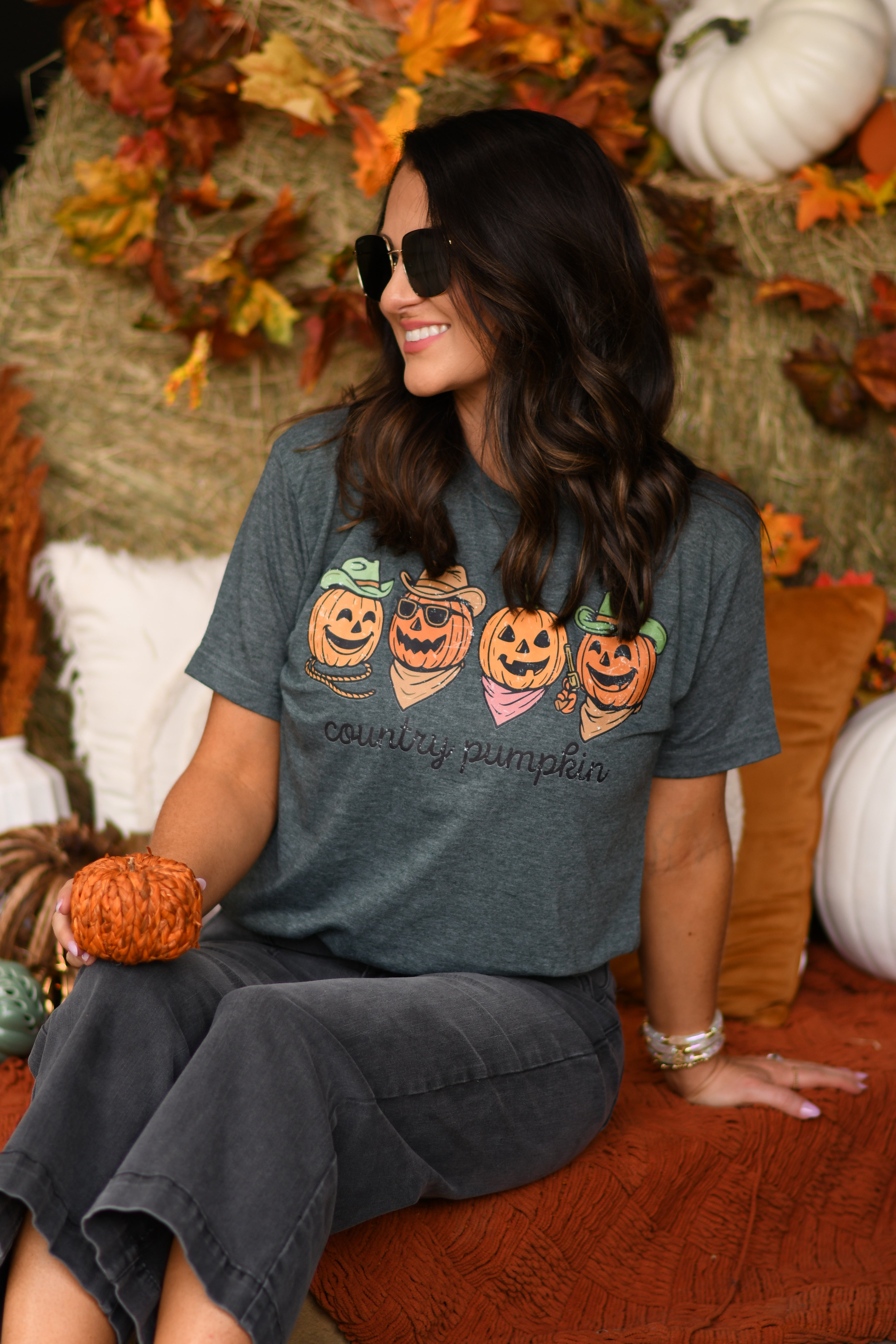 **SALE** RTS Country Pumpkin Tee