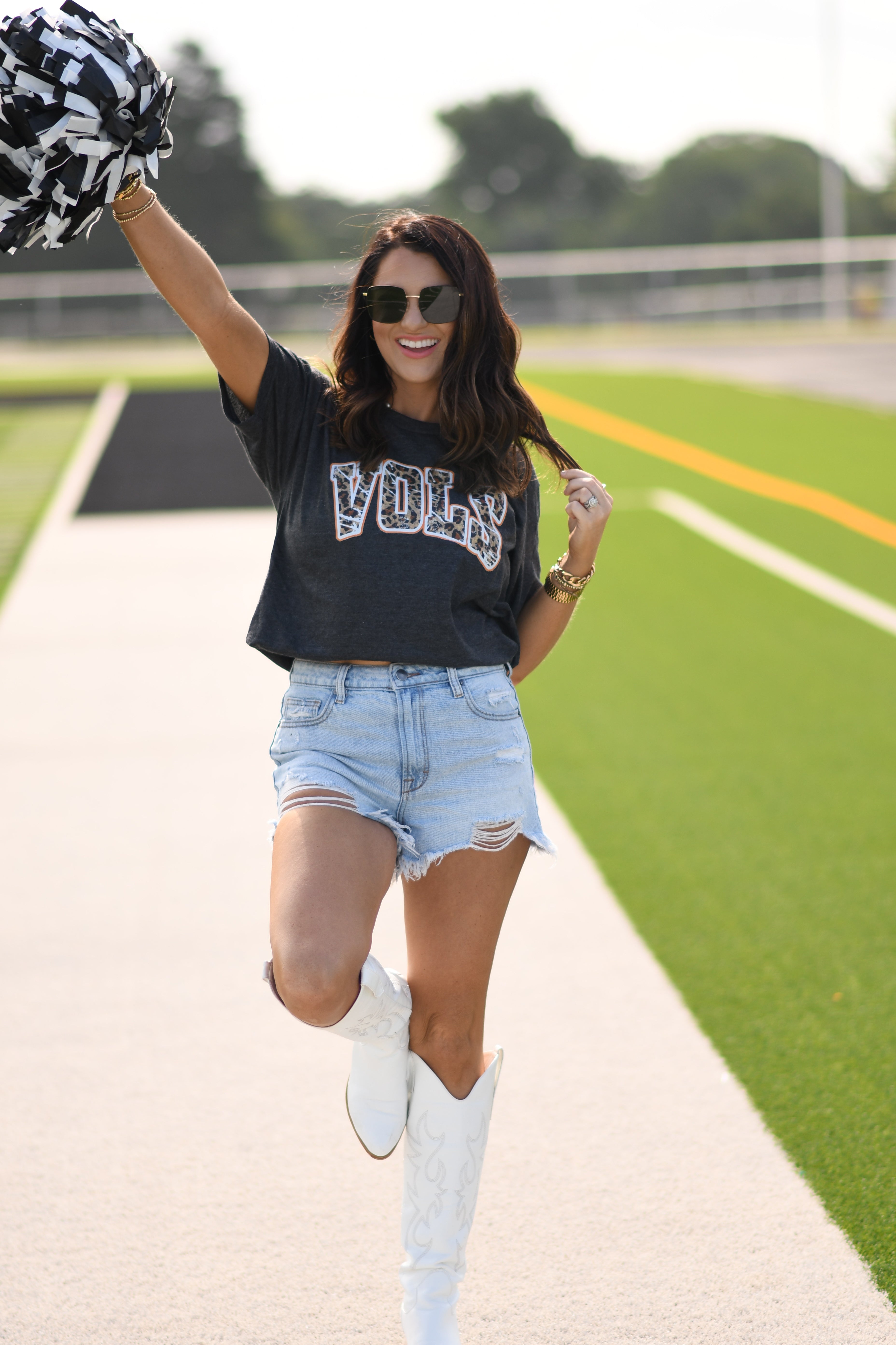 Vols Leopard Arch Tee