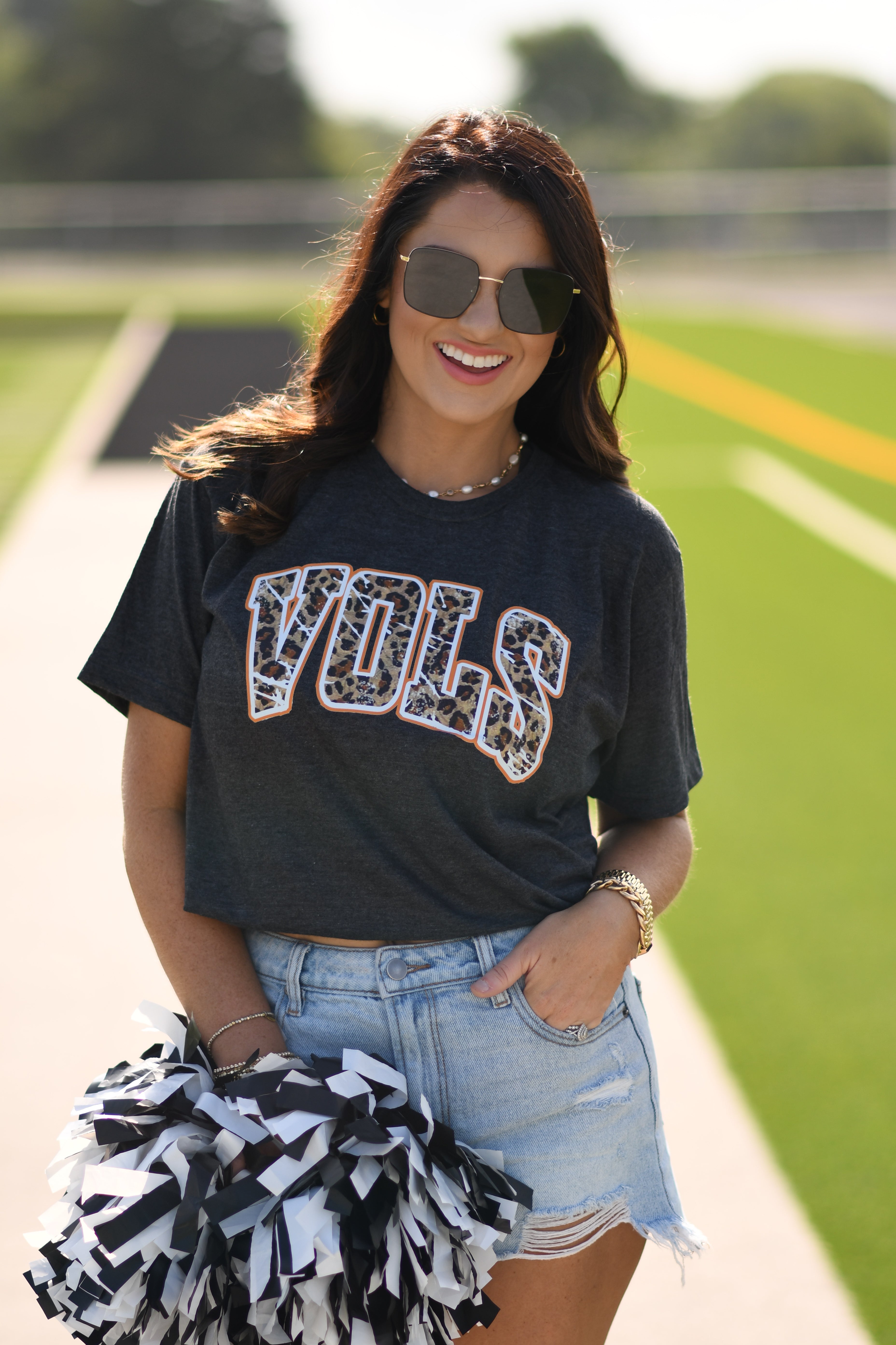 Vols Leopard Arch Tee