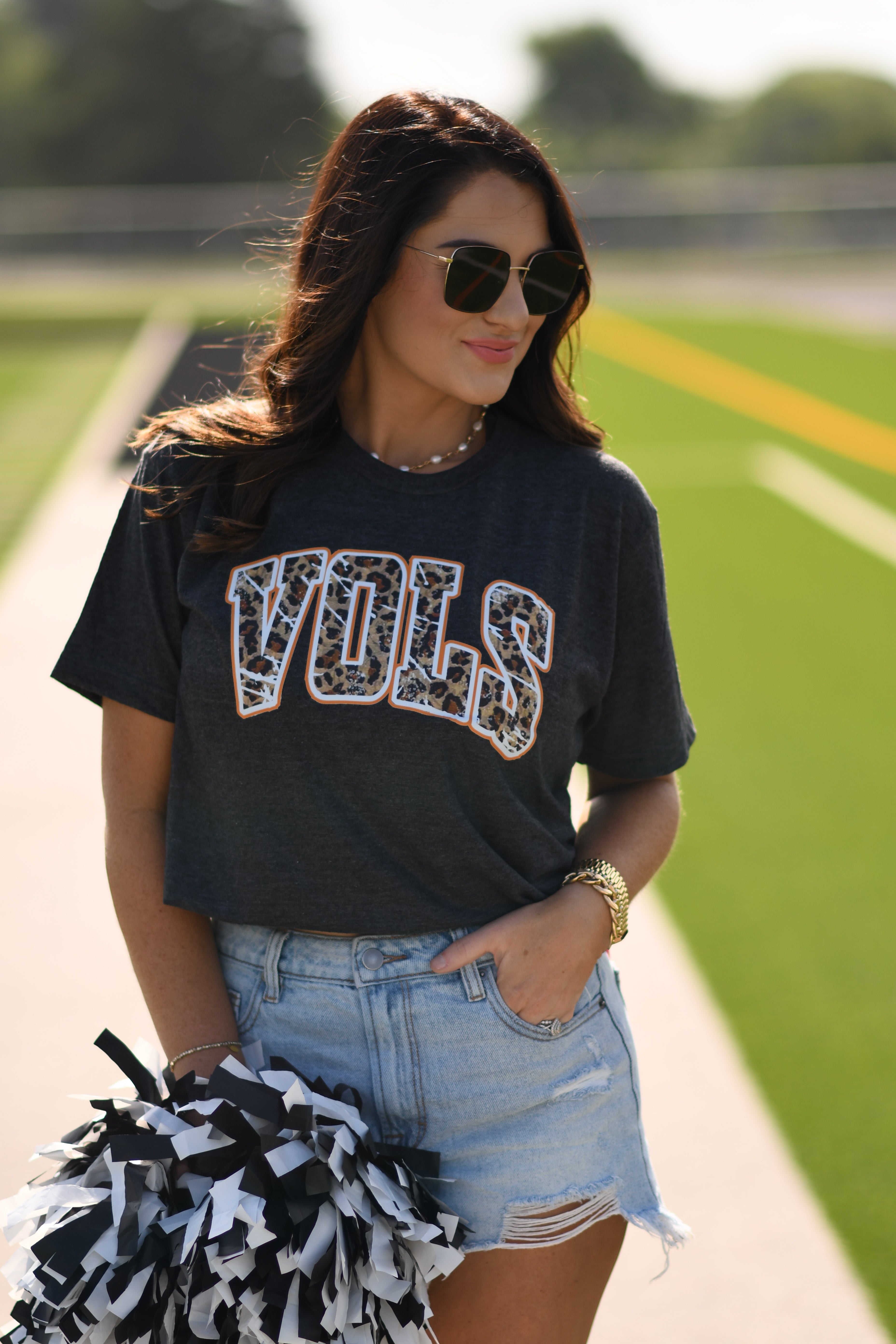 Vols Leopard Arch Tee