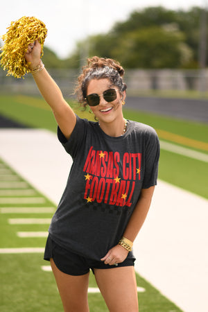 Kansas City Football Stars Tee