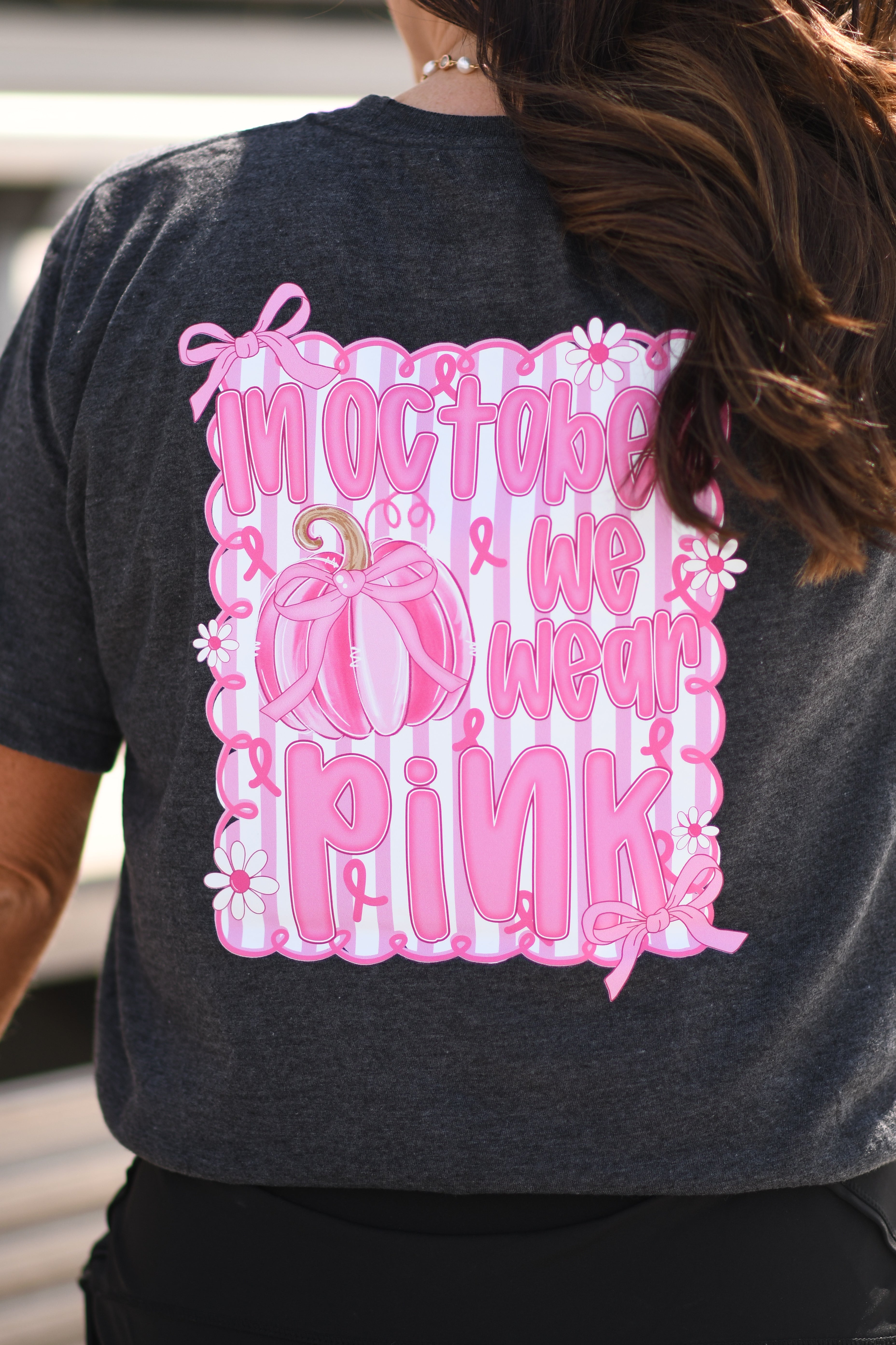 IN OCTOBER WE WEAR PINK TEE