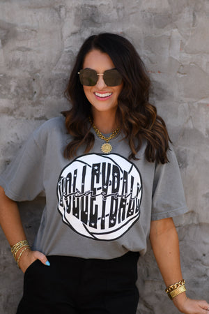 Volleyball Season Ball Tee