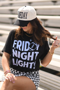 Friday Nights Lights Glitter Tee