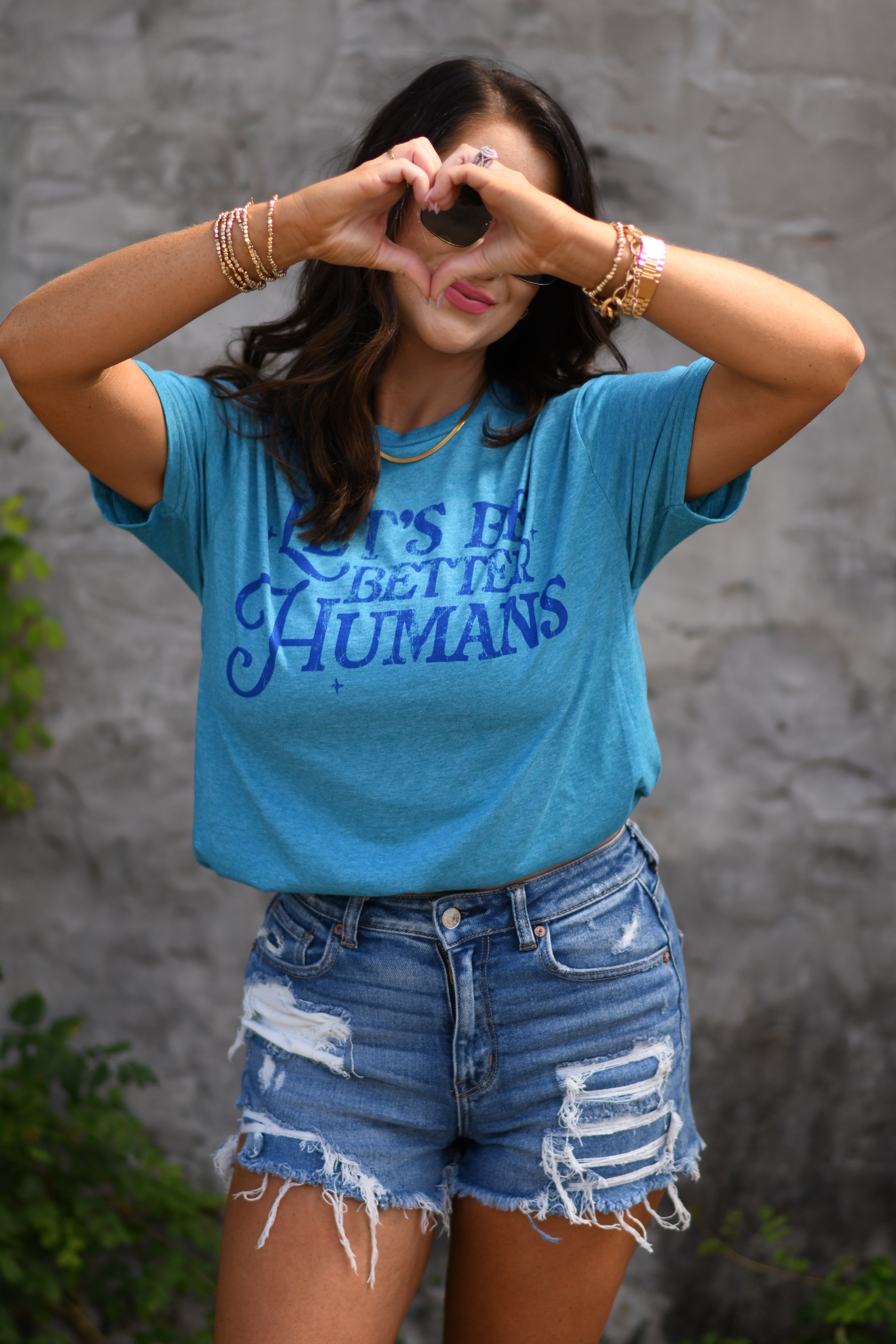 LET'S BE BETTER HUMANS TEE (SALE)