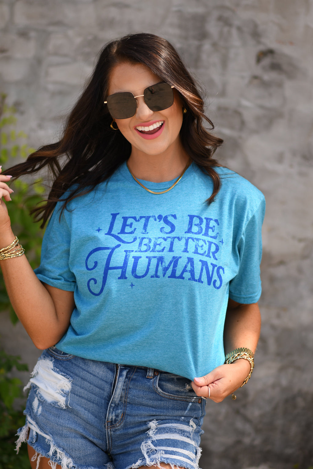 LET'S BE BETTER HUMANS TEE