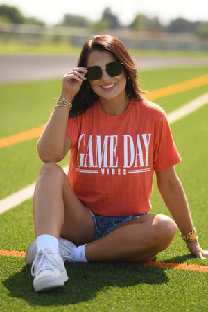 Orange Game Day Vibes Tee