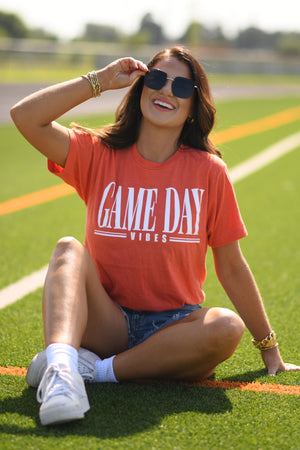 Orange Game Day Vibes Tee