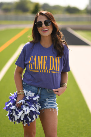 Purples & Gold Game Day Vibes